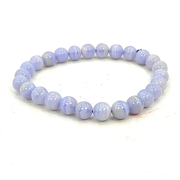 NATURAL BLUE LACE AGATE AAA BRACELET