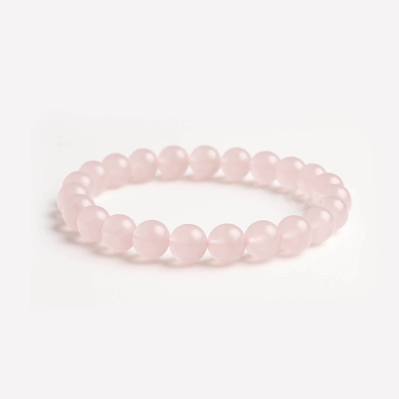 NATURAL ROSE QUARTZ AA BRACELET